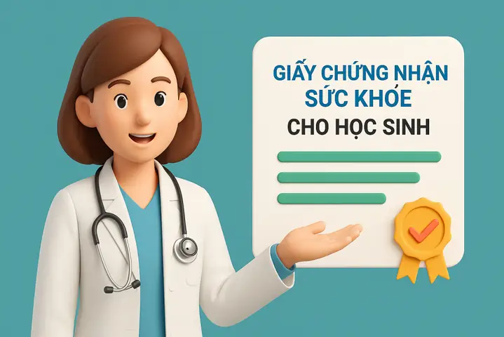 Giấy Chứng Nhận Sức Khỏe Trẻ Em