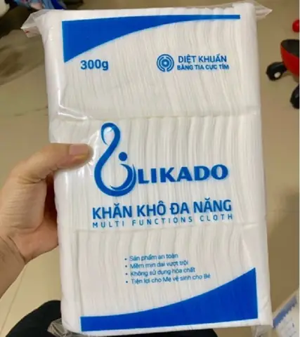 Giấy Khô Lau Cho Trẻ Sơ Sinh