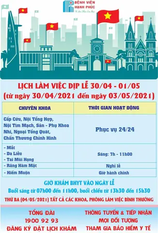 Giờ Làm Việc Bệnh Viện Hạnh Phúc Bình Dương