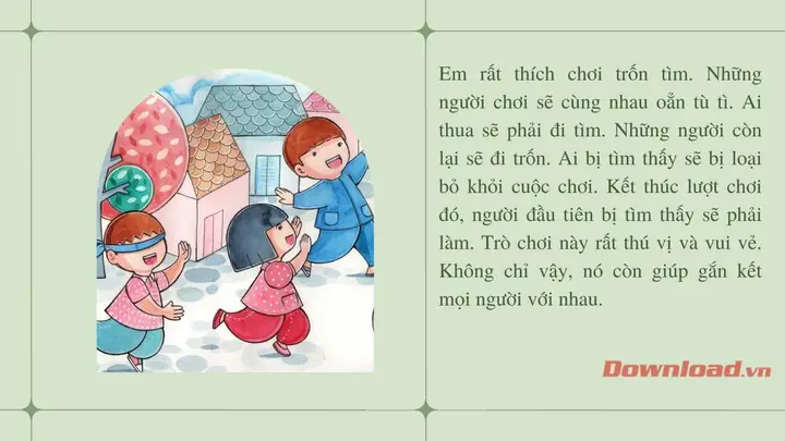 Giới Thiệu Một Trò Chơi Dân Gian Mà Em Thích