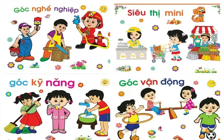 Góc Kỹ Năng Sống Của Trẻ Mầm Non