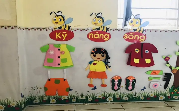 Góc Kỹ Năng Sống Của Trẻ Mầm Non