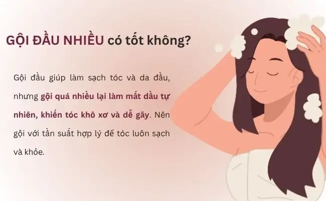 Gội Đầu Nhiều Lần Có Tốt Không