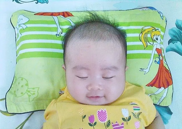 Gối Lá Đinh Lăng Cho Bé Ngủ Ngon