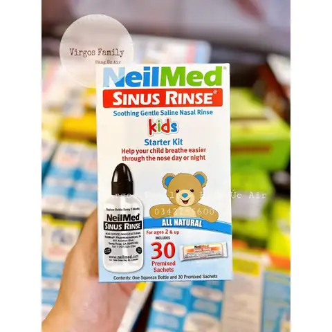 Gói Muối Rửa Mũi Cho Bé
