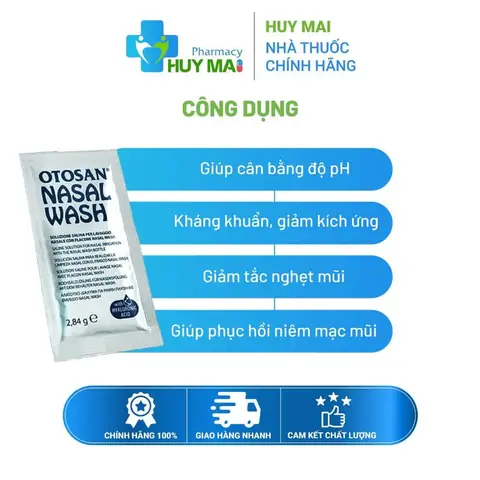 Gói Muối Rửa Mũi Cho Bé