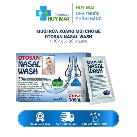 Gói Muối Rửa Mũi Cho Bé