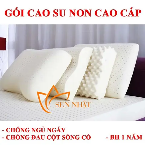 Gối Ngủ Cao Su Non Cao Cấp Gối Ngủ Cao Su Non Cao Cấp