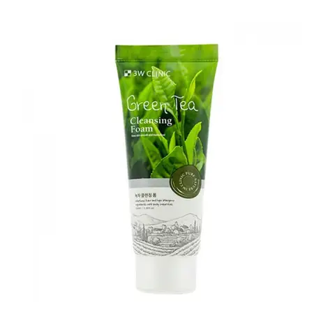 Green Tea Foam Cleansing 3w Clinic Review