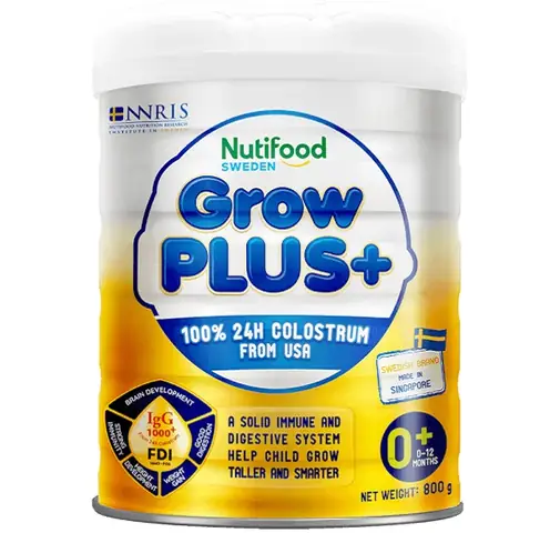 Grow Plus Nutifood Cho Trẻ Dưới 1 Tuổi