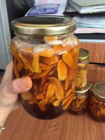 Gừng Ngâm Mật Ong Bị Nổi Bọt