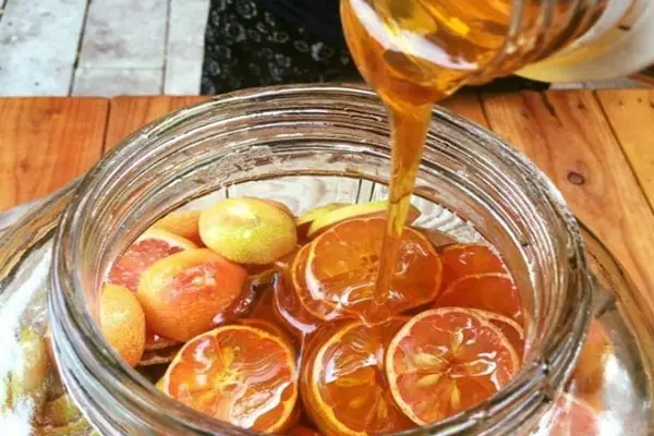 Gừng Ngâm Mật Ong Bị Nổi Bọt