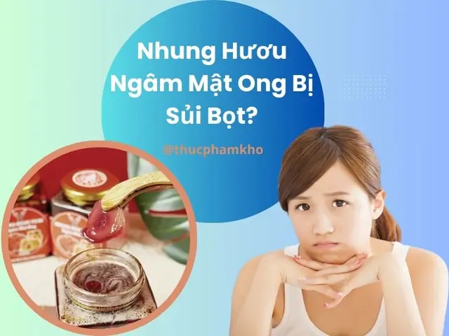 Gừng Ngâm Mật Ong Bị Nổi Bọt