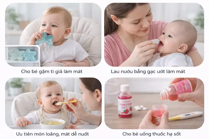 Hạ Sốt Cho Bé Bằng Lá Hẹ