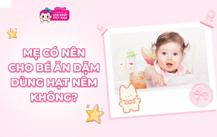 Hạt Nêm Dành Cho Trẻ Ăn Dặm Hạt Nêm Dành Cho Trẻ Ăn Dặm