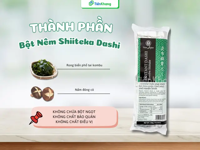Hạt Nêm Rau Củ Quả Của Nhật