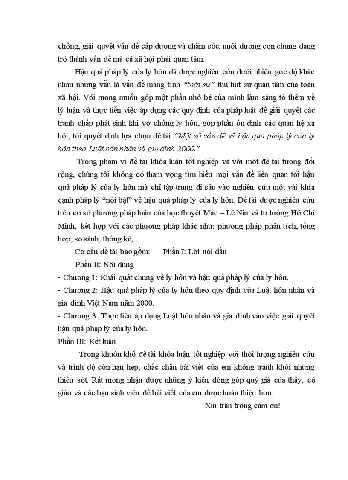 Hậu Quả Của Vấn Đề Ly Hôn