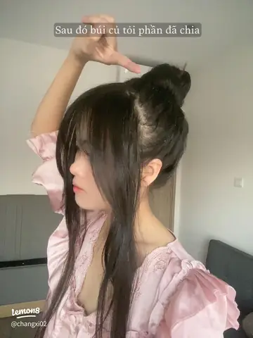 Hình Ảnh Búi Tóc Củ Tỏi