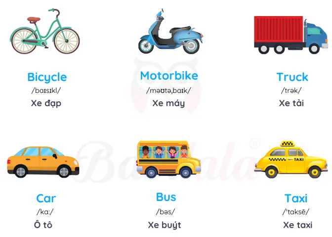 Hình Ảnh Các Loại Xe Cho Bé Hình Ảnh Các Loại Xe Cho Bé
