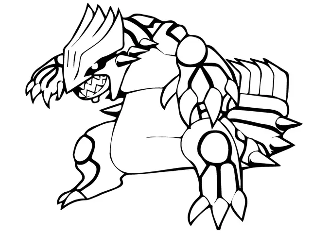 Hình To Màu Pokemon Huyền Thoại