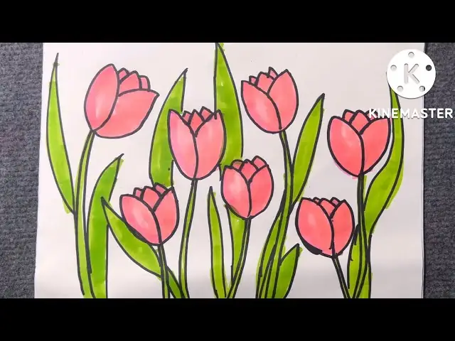 Hình Vẽ Hoa Đơn Giản Mà Đẹp