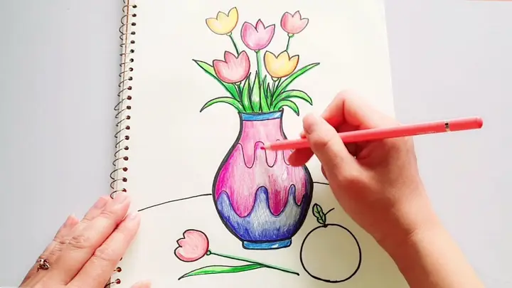 Hình Vẽ Hoa Đơn Giản Mà Đẹp