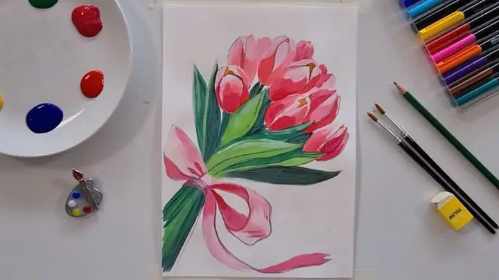Hình Vẽ Hoa Đơn Giản Mà Đẹp
