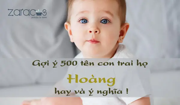 Họ Và Tên Hay Cho Bé Trai