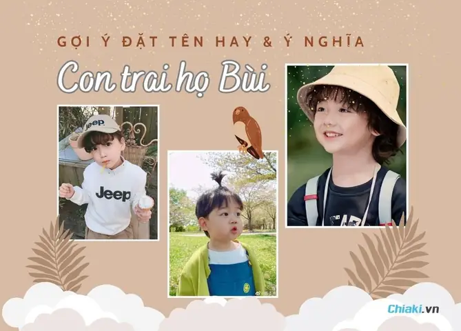 Họ Và Tên Hay Cho Bé Trai