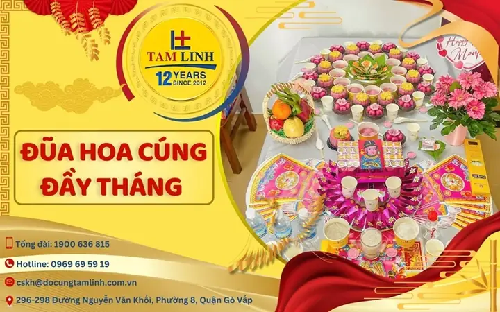 Hoa Cúng Đầy Tháng Là Hoa Gì