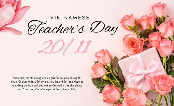 Hoa Và Lời Chúc 20 11