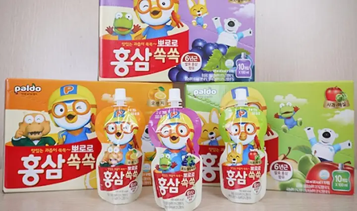 Hồng Sâm Pororo Cho Bé May Tuổi