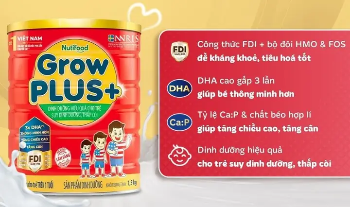 Hướng Dẫn Cách Pha Sữa Grow Plus Đỏ Hướng Dẫn Cách Pha Sữa Grow Plus Đỏ