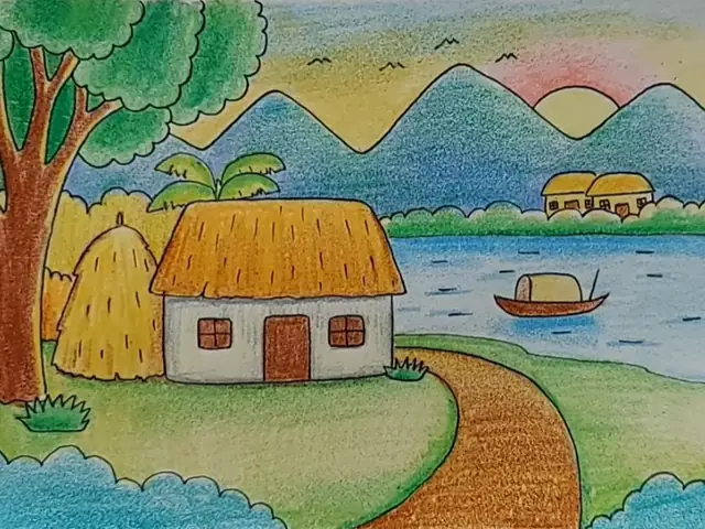 Hướng Dẫn Cách Vẽ Tranh Phong Cảnh