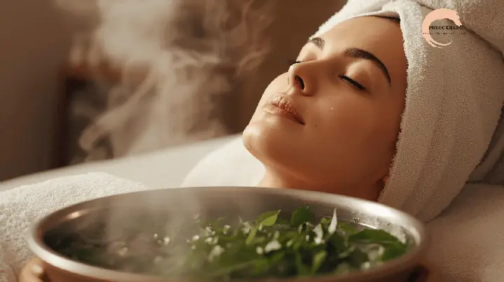 Hướng Dẫn Cách Xông Mặt Bằng Lá Tía Tô