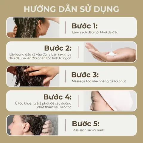 Hướng Dẫn Sử Dụng Dầu Xả