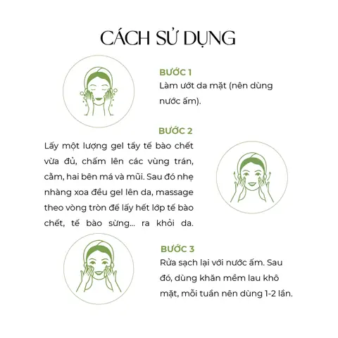 Hướng Dẫn Sử Dụng Kem Tẩy Tế Bào Chết