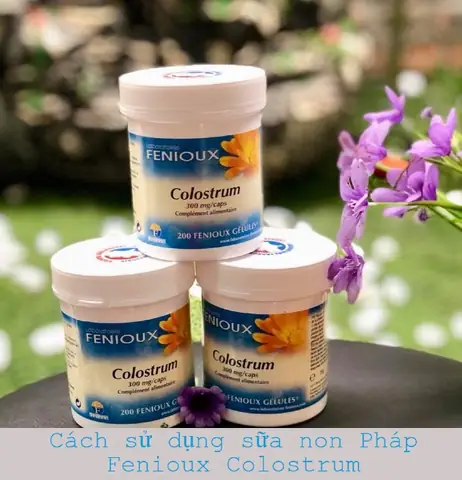 Hướng Dẫn Sử Dụng Sữa Non