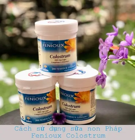 Hướng Dẫn Sử Dụng Sữa Non