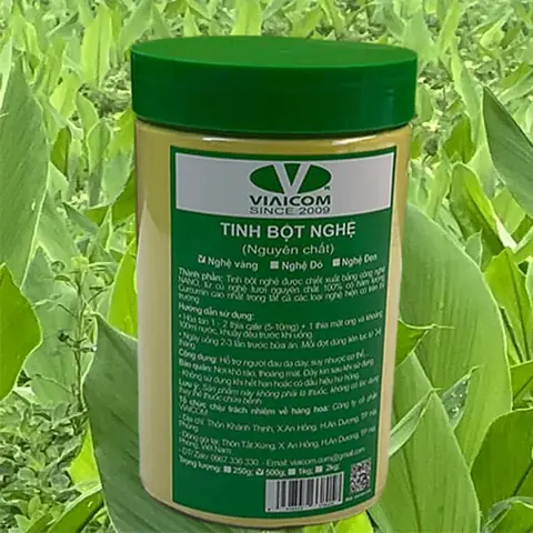 Hướng Dẫn Sử Dụng Tinh Bột Nghệ Vàng