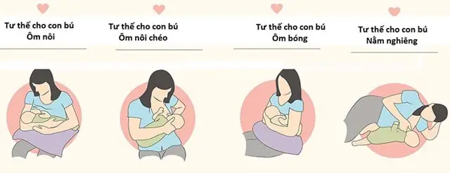 Hướng Dẫn Tư Thế Nằm Cho Con Bú