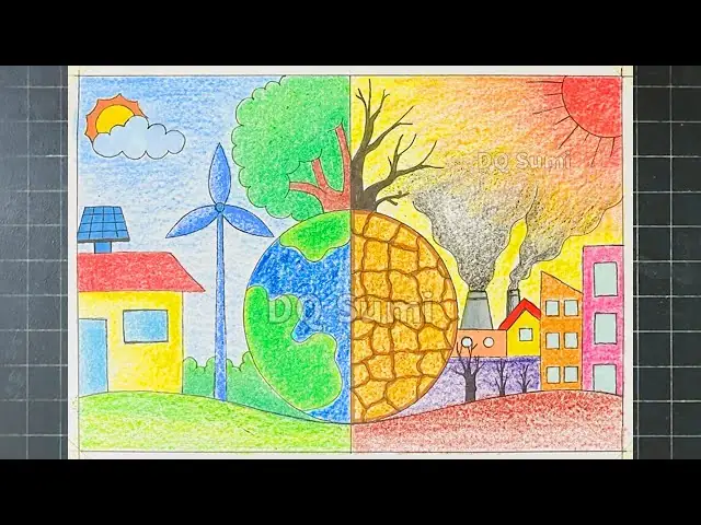 Hướng Dẫn Vẽ Tranh Đề Tài Bảo Vệ Môi Trường