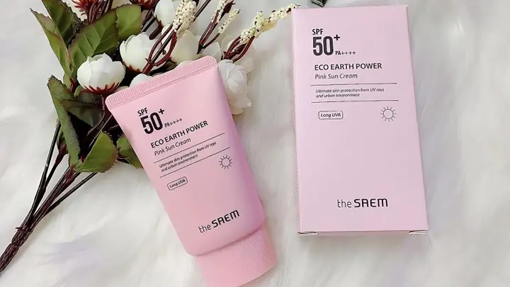 Kcn The Saem Eco Earth Power Pink Sun Cream Review Kcn The Saem Eco Earth Power Pink Sun Cream Review