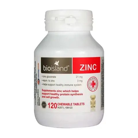 Kẽm Bio Island Zinc 120 Viên
