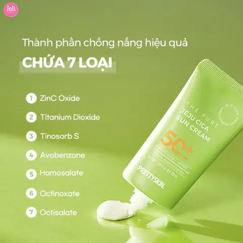 Kem Chống Nắng Chiết Xuất Rau Má