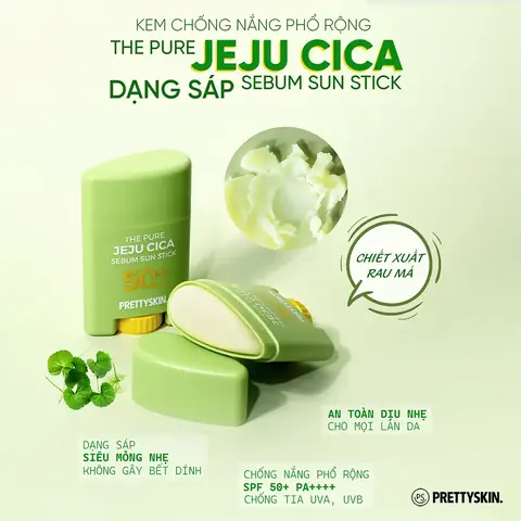 Kem Chống Nắng Chiết Xuất Rau Má