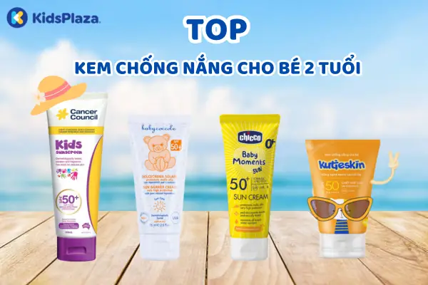 Kem Chống Nắng Cho Bé 1 Tuổi