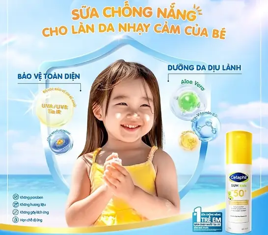 Kem Chống Nắng Cho Bé 1 Tuổi