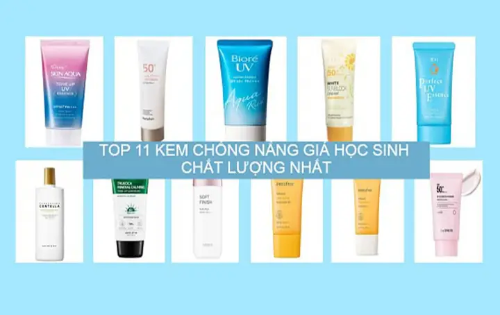 Kem Chống Nắng Cho Da Dầu Giá Học Sinh
