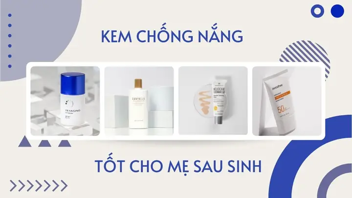 Kem Chống Nắng Cho Mẹ Đang Cho Con Bú